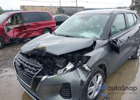 2024 Nissan Kicks S Xtronic Cvt из США, поврежденный, VIN 3N1CP5BV6RL537618